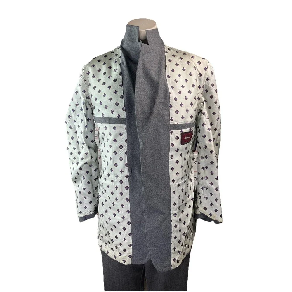 Vintage 70s JC Penny Blazer Mens 38L  Classic Retro Stretch